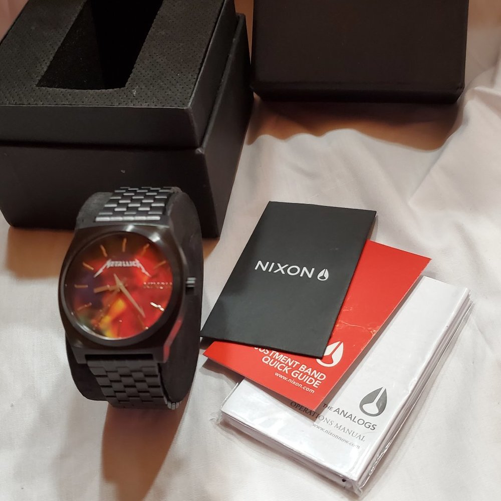 Nixon Time Teller Metallica watch